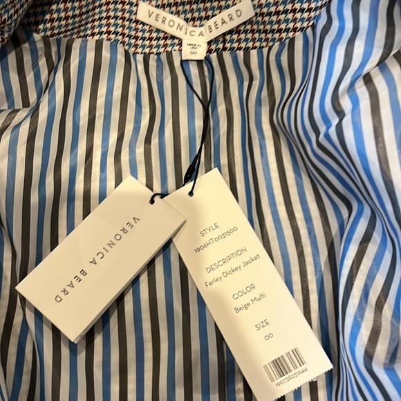 Veronica Beard Farley Dickey Jacket NWT - Picture 6 of 9